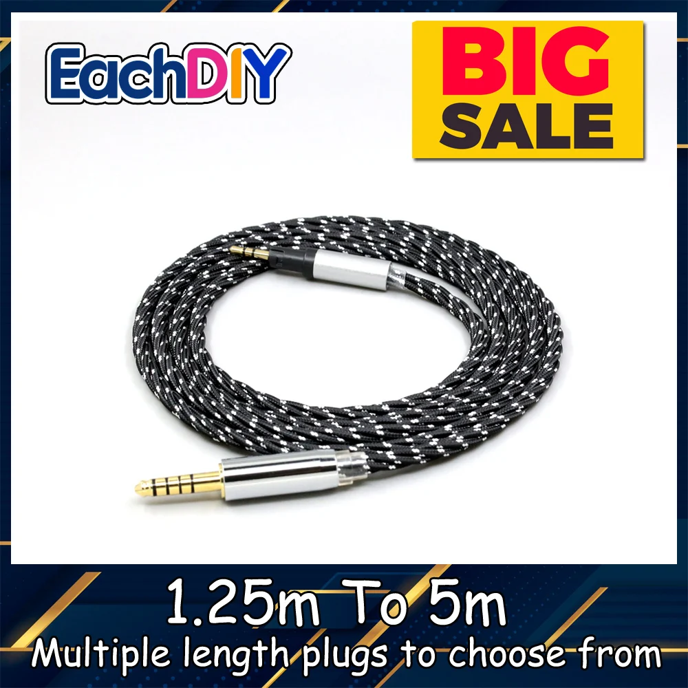 

OCC Mixed OFC Twisting Nylon Earphone Cable For Austrian Audio Hi-X15 Hi-X65 Hi-X50 X55 Headphone LN008729