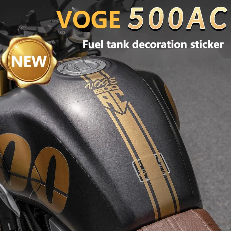 Motorcycle Fuel Tank Sticker Decal Car Protective Engraving for LONCIN VOGE 500ac