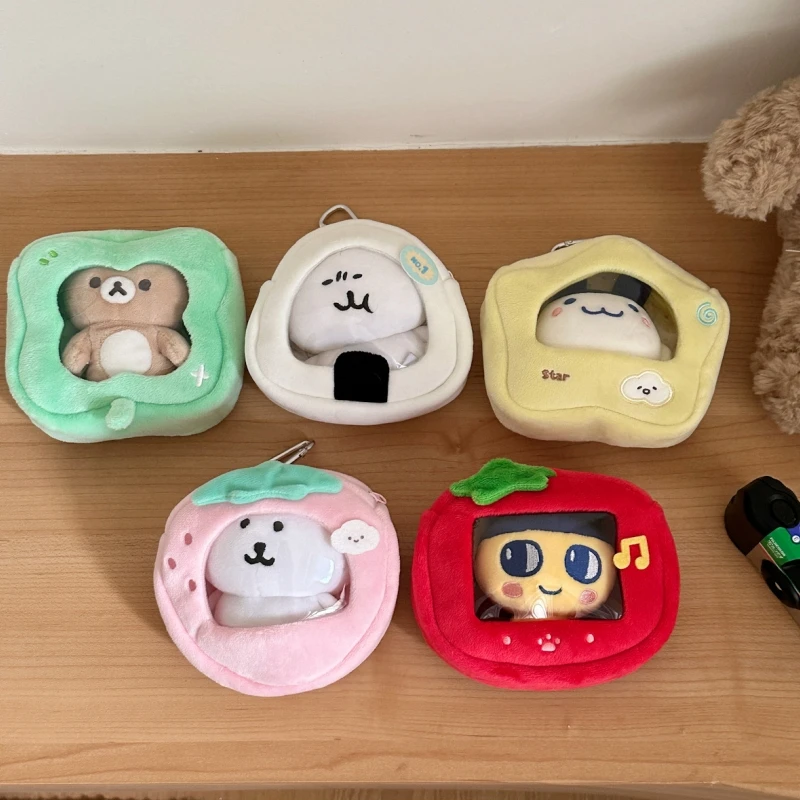 

В наличии оригинальный милый плюшевый мультфильм в стиле Тамагочи, подходит для кукольного дисплея 10 см, для боли, периферийные устройства в стиле аниме