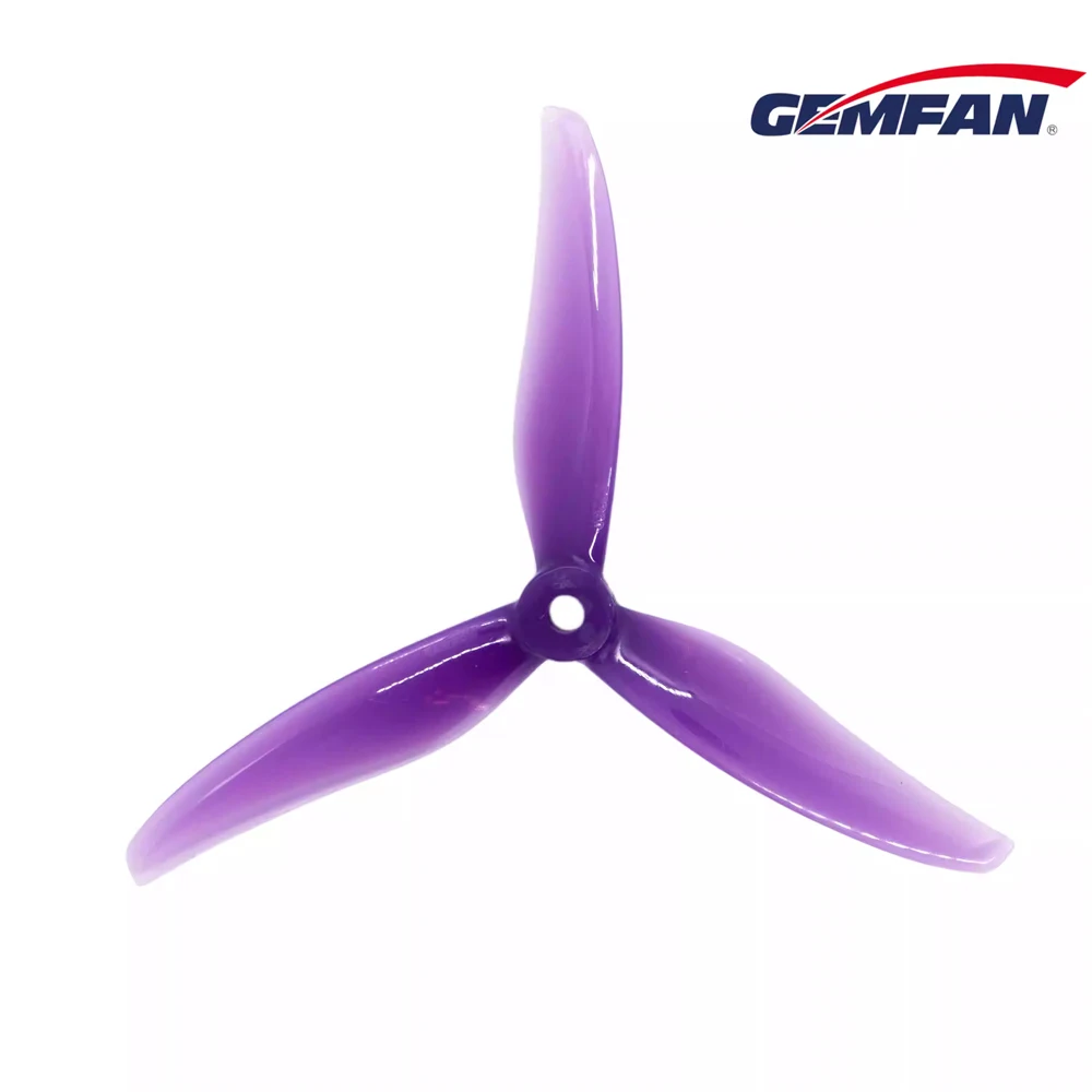 4Pcs/ 2Pairs Gemfan Hurricane 5236 5.2X3.6X3 3-Blade PC Propeller For RC FPV Racing 5inch Drones Faster More Aggressive Powerful