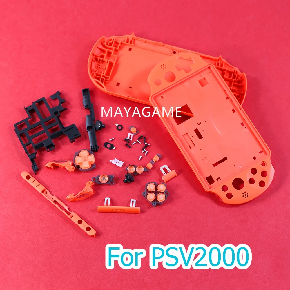 

1set Positive Full Housing Shell Case for Sony PSVita2000 Side Shell Cover With Buttons For PSV2000 Game Controller