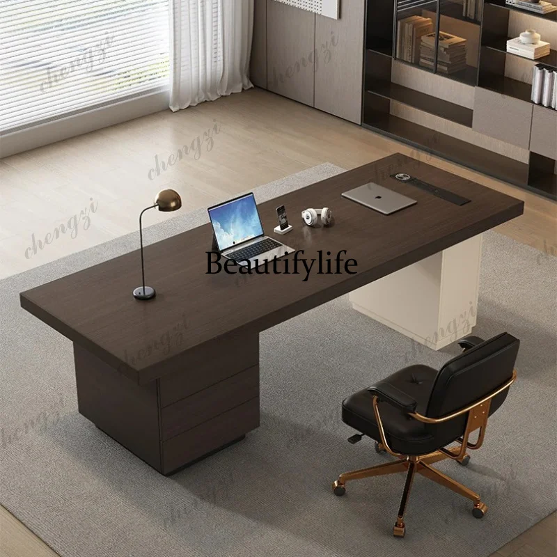 TTT  Writing Computer Office Desk Laptop Minimalist Designmodern Designer Nordic Office Desk High Luxury Home Furniture
