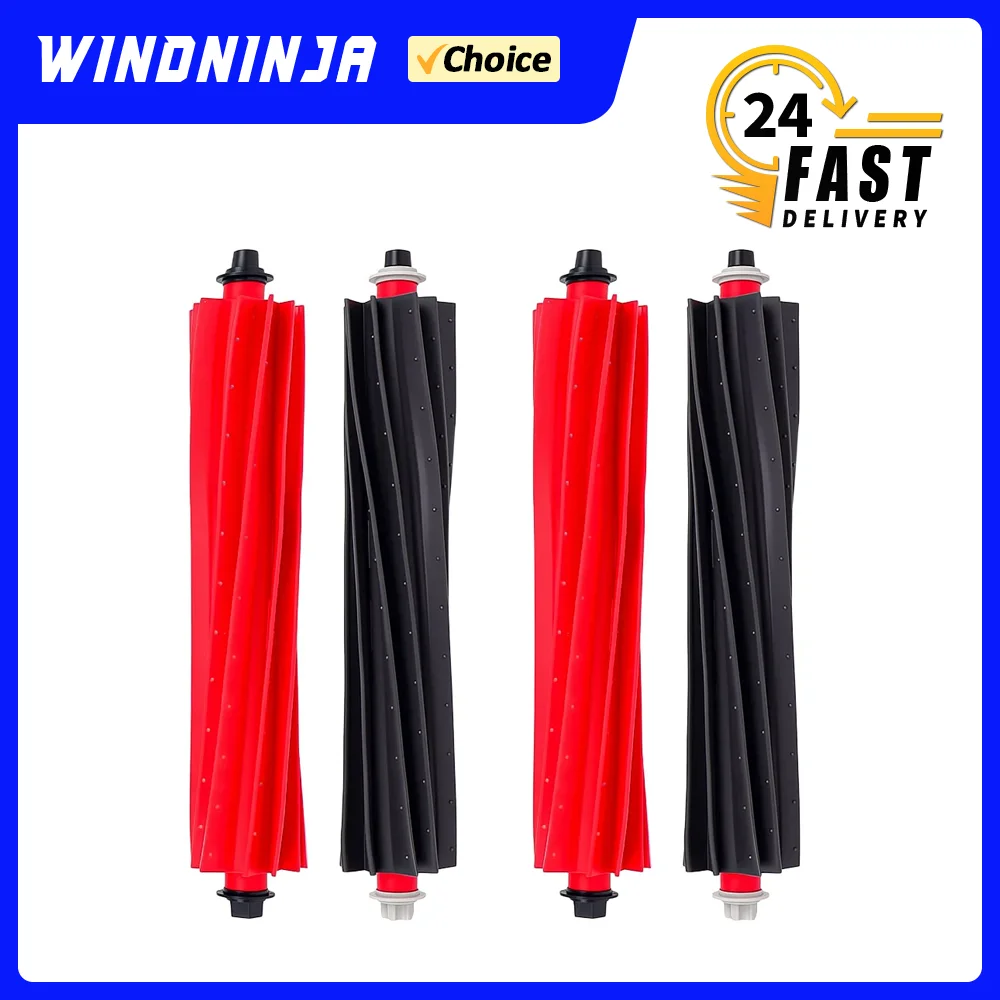 

Main Brush For Roborock S8MaxV Ultra/G20S/V20/P10S Pro/P10S Pro Plus Robot Vacuum Cleaner Detachable Durable Brushes Accessories