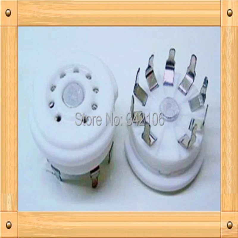 

10pcs PCB tube socket / small 9-pin socket / 6N1/6N2/6N3/6Z4/6P1/6P14 and other applicable module sensor