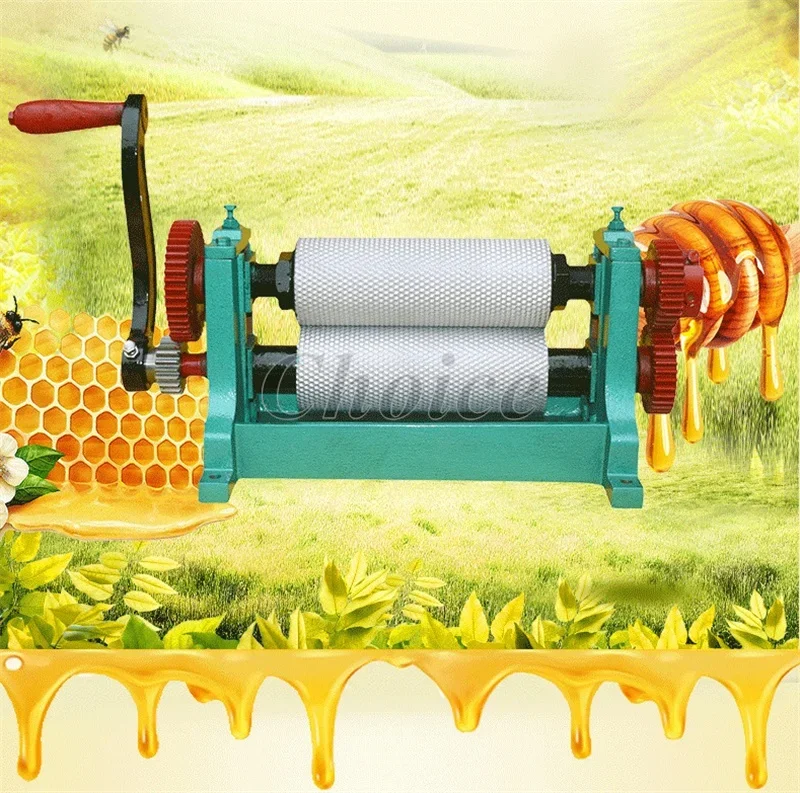 Beekeeping Tools Bee Wax Sheet Making Embossing Roller Full Auto Beeswax Foundation Sheet Machine Roller For Sale in EU