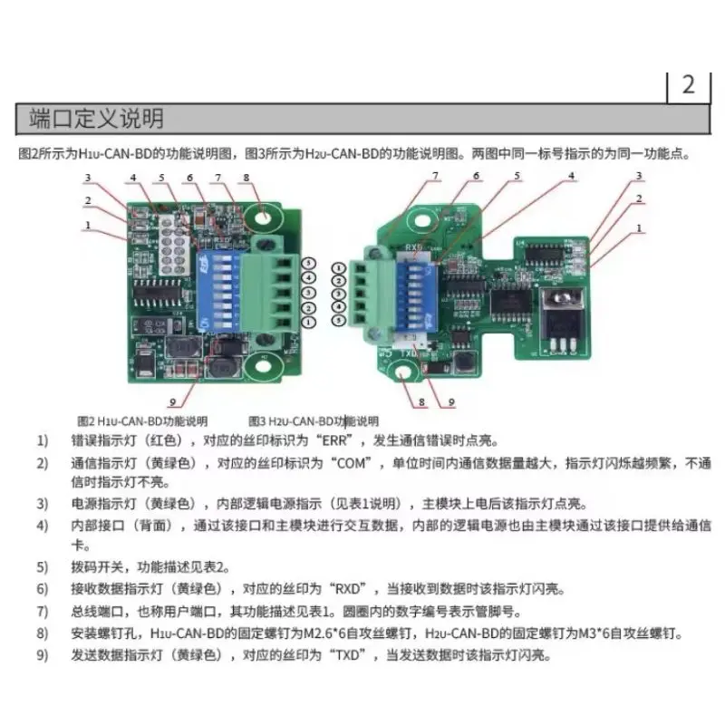New H1U-CAN-BD Controller Option PLC Expansion Card Quick Shipping