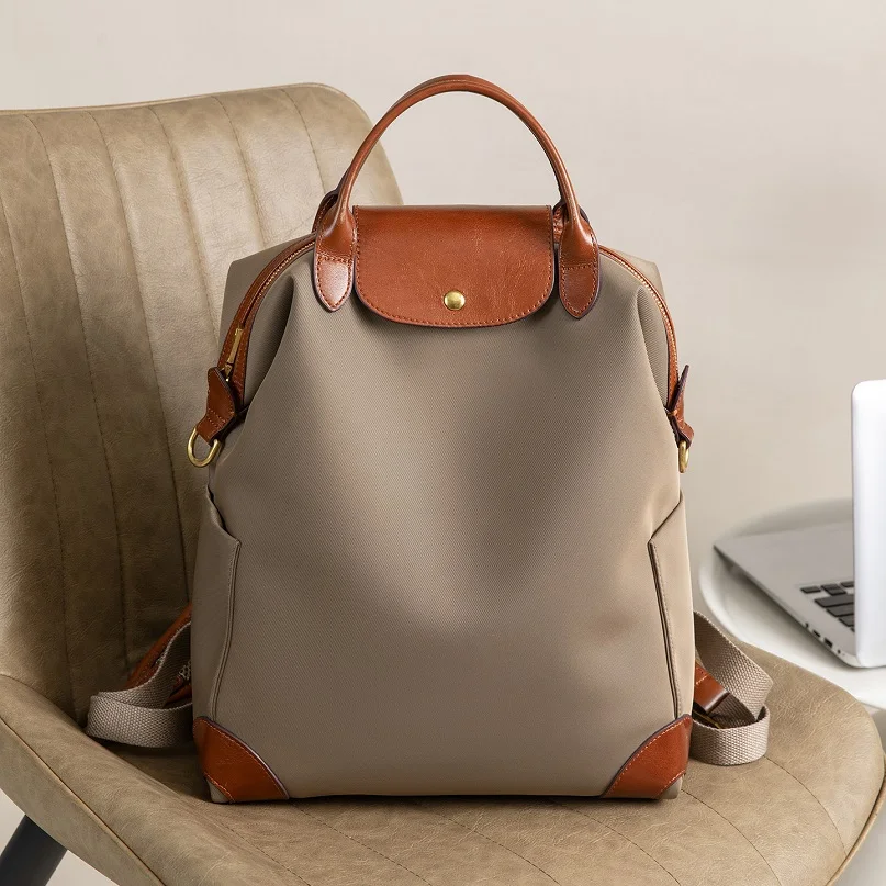 

Нейлоновые женские рюкзаки для ноутбуков, легкая школьная сумка для девочек, модные женские деловые дорожные сумки, женские сумки большой вместительности