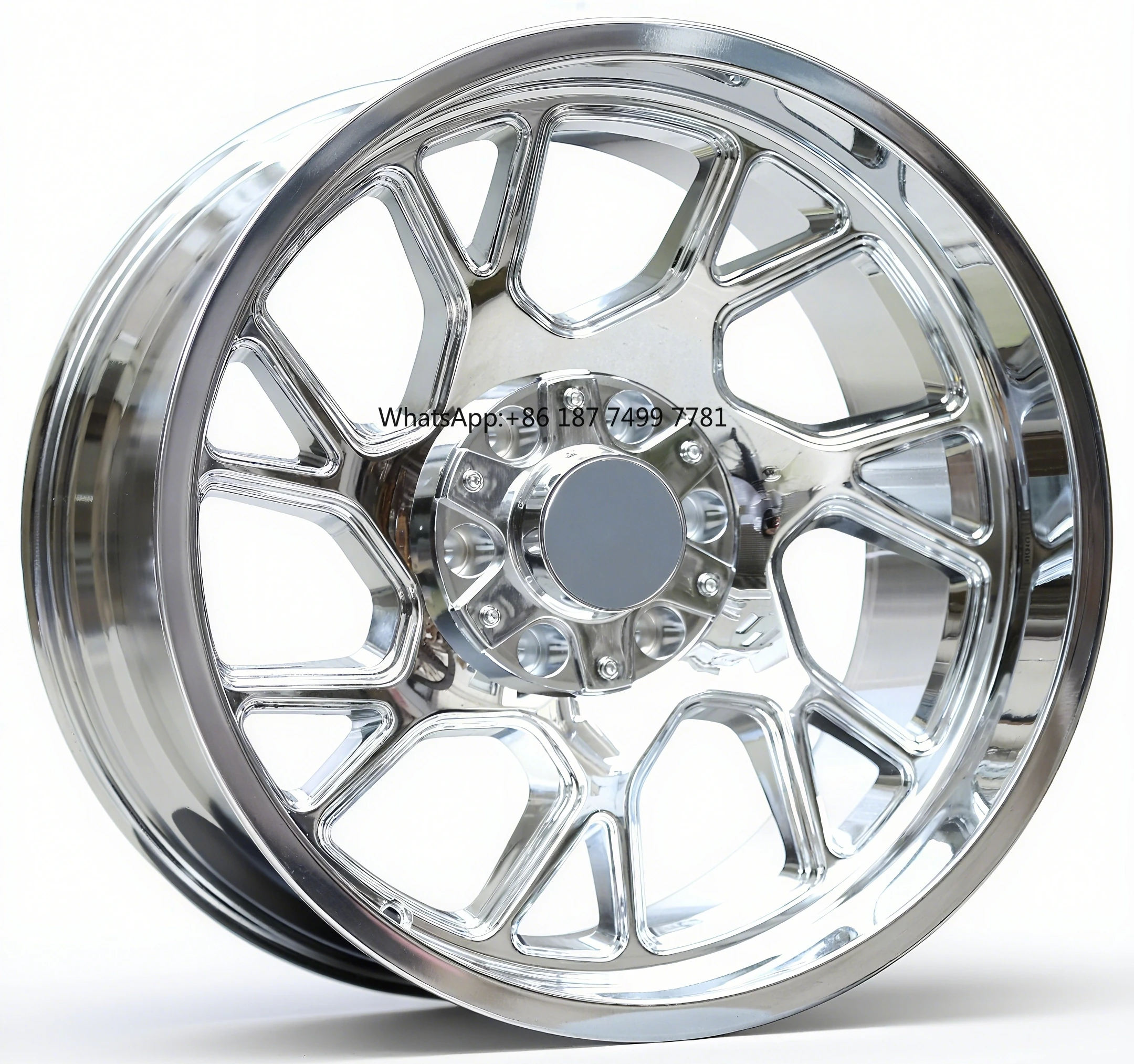 

20 22 24 Inch Chrome Wheels for Pickup & SUV 5x127 5x139.7 5x150 6x135 6x139.7 8x165.1 8x170 8x180 Modification Upgrade