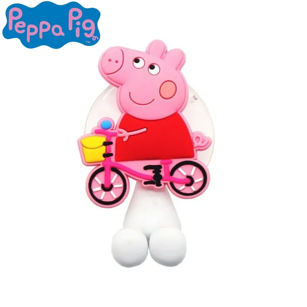 Peppa Pig Uchwyt na szczoteczki do zębów Bez dziurkacza Elektryczna szczoteczka do zębów Naścienna Prosta przyssawka Łazienka Stojak ścienny Przyssawka