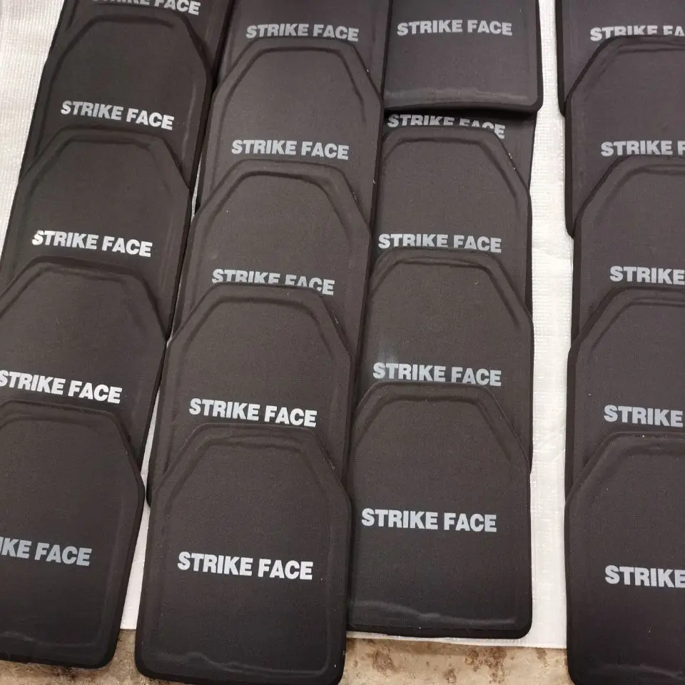 Construído em cerâmica à prova de balas caixa placa de inserção classe iii 25*30