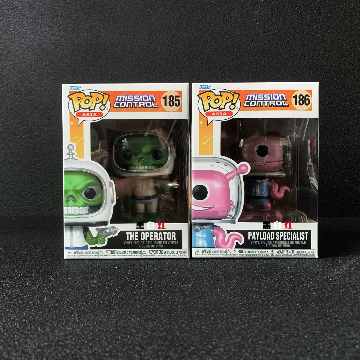 Figura de acción genuina de la serie Funko Pop Asia, payaso gritando, mina exento Jiang Shi, colección de muñecos de edición limitada, juguetes de regalo