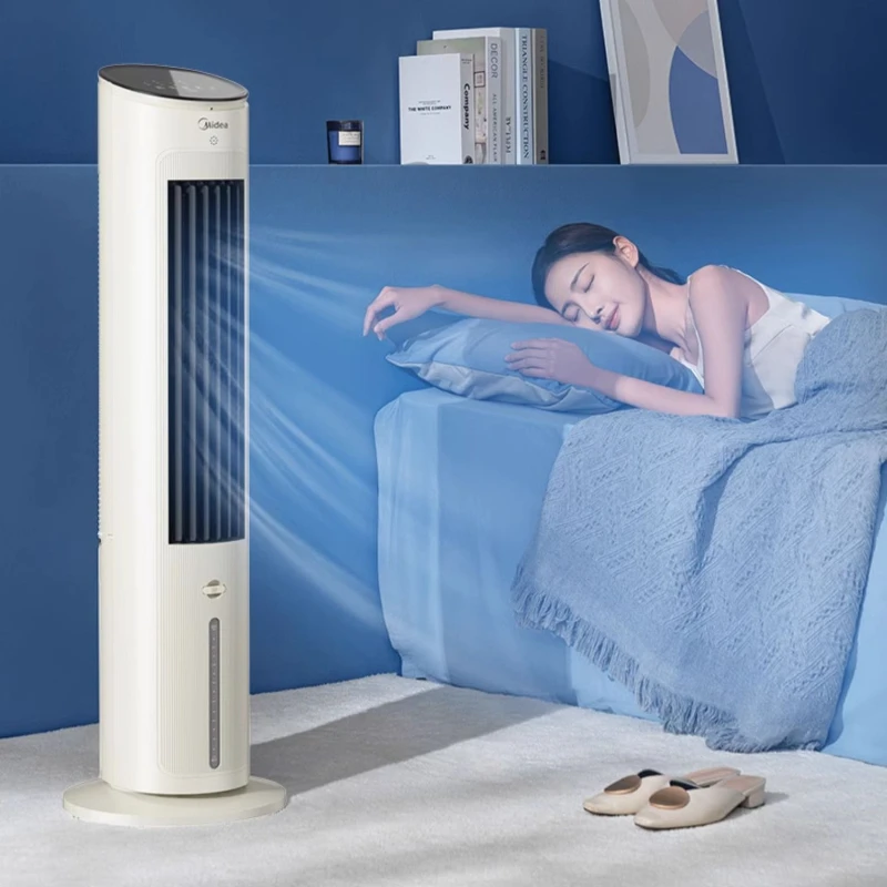 

Home Intelligent Timed Mobile Air Conditioning Fan Portable Air Cooler with Ice Box New Remote Control Electric Fan