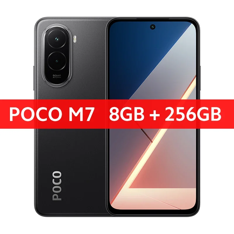 Global Version POCO M7 SmartphoneSnapdragon® 685 NFC 7000mAh Battery 6.9-inch FHD+ Display 50MP AI Dual Camera Xiaomi HyperOS 2