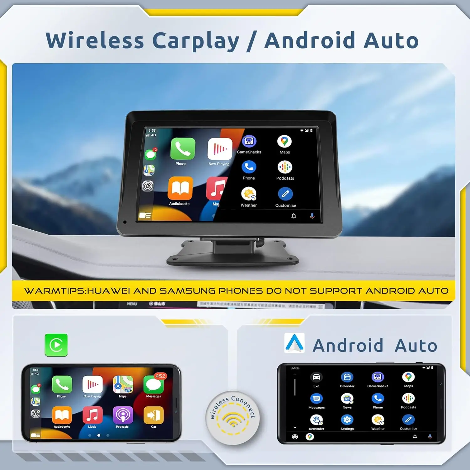 Multi-functional Portable 7