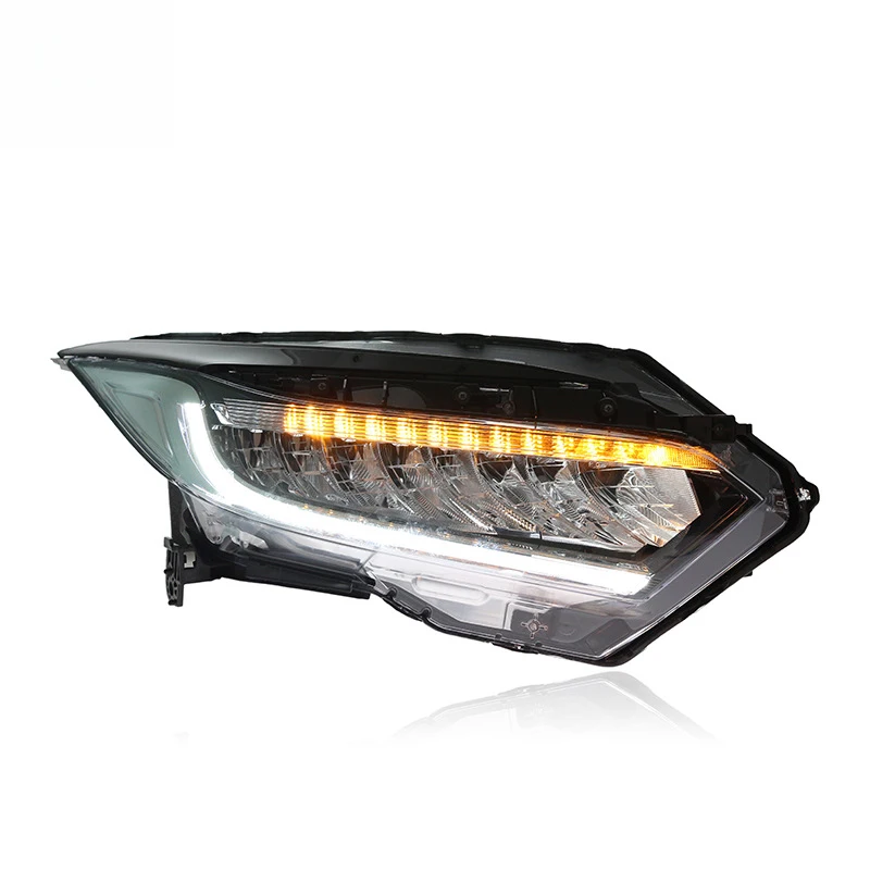 Suitable for 19-22 Honda HRV headlight assembly modification to upgrade to high-end LED daytime running lights and turn signals