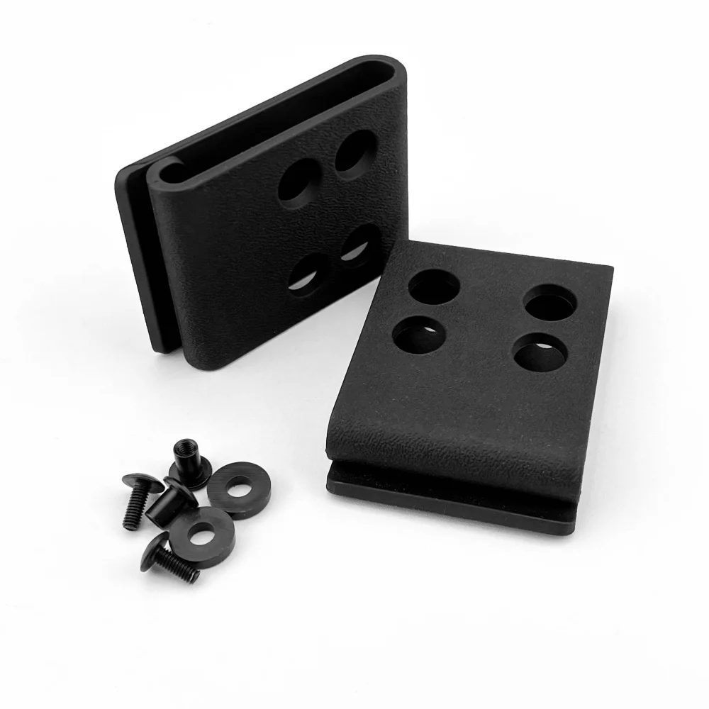 High-quality Kydex Knife Sheath Belt Clip Waist Hanging Clip Hardware Set for Outdoor Adventure Knife Sheath