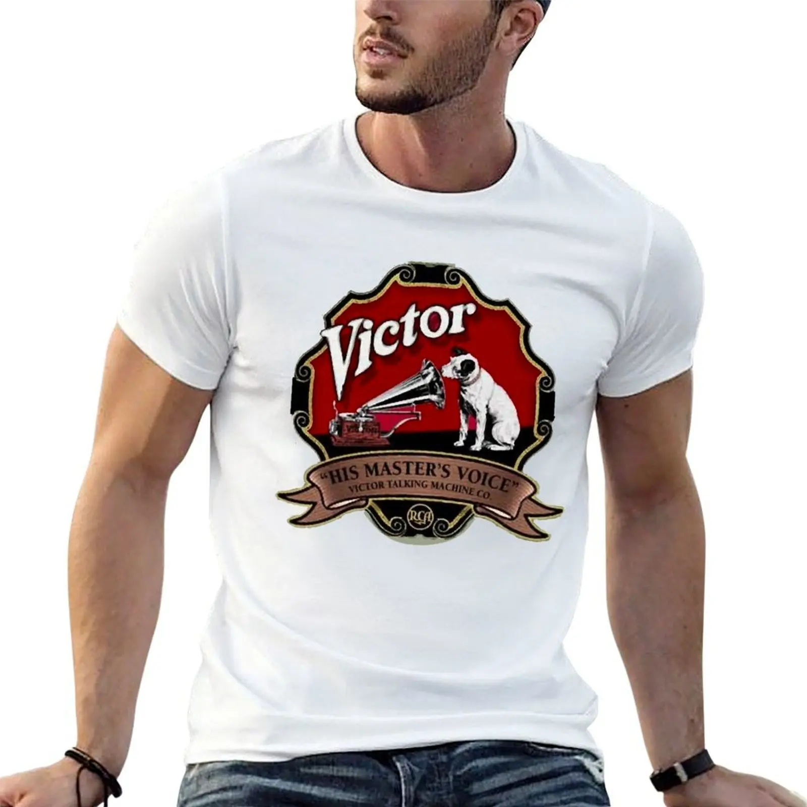 His Masters Voice T-Shirt custom t-shirts for a boy mens graphic t-shirts big and tall