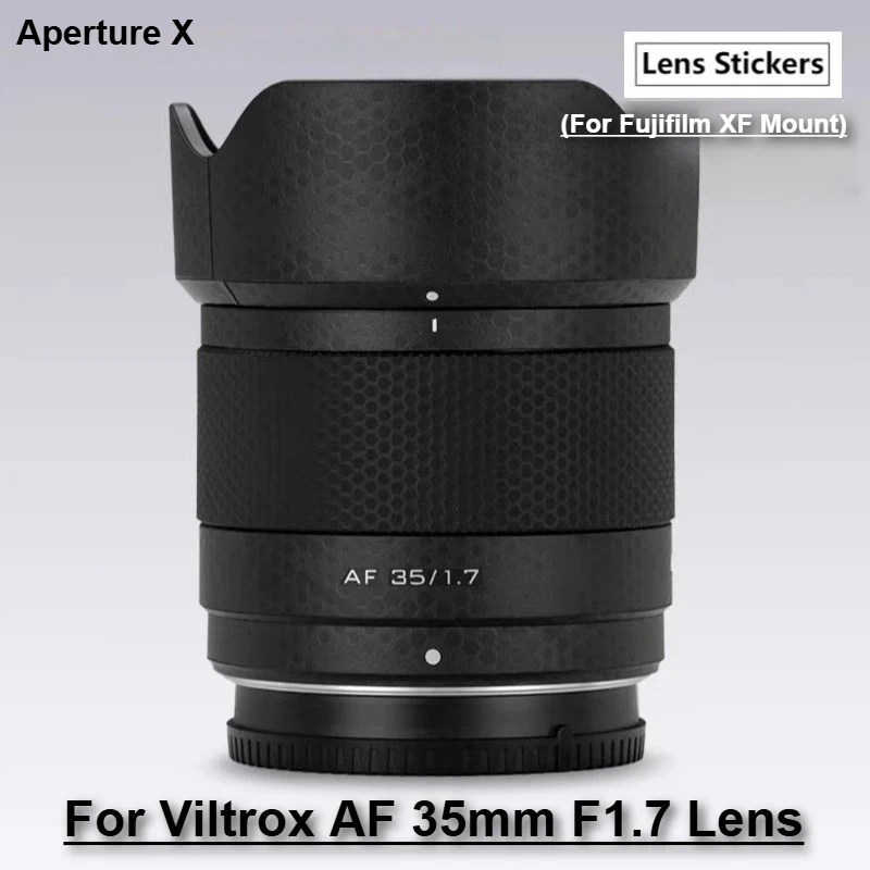 

For Viltrox AF 35mm F1.7 (For Fuji XF Mount) Lens Decal Skin 35F1.7 Wrap Cover for Viltrox AF35 F1.7Lens Sticker 35 1.7
