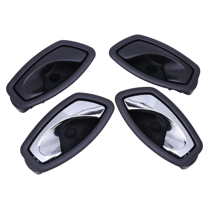 Vehicle Interior Door Handle Replacement 826733790R 826724399R with Plastic Frame and Existing Screw-Point Fastening Without