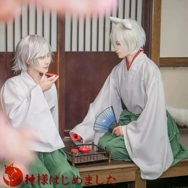 

Аниме Kamisama Kiss Kamisama Hajimemashita Tomoe Косплей Костюм для взрослых мужчин женщин кимоно униформа для Хэллоуина косплей парик