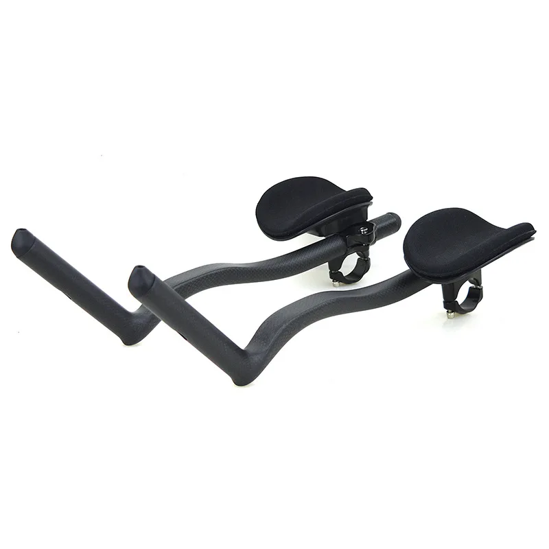 

Carbon Fiber TT Handlebar 55 Degree for Mountain Road Bike Round Tube Auxiliary Rest Bar Cycling Long Distance