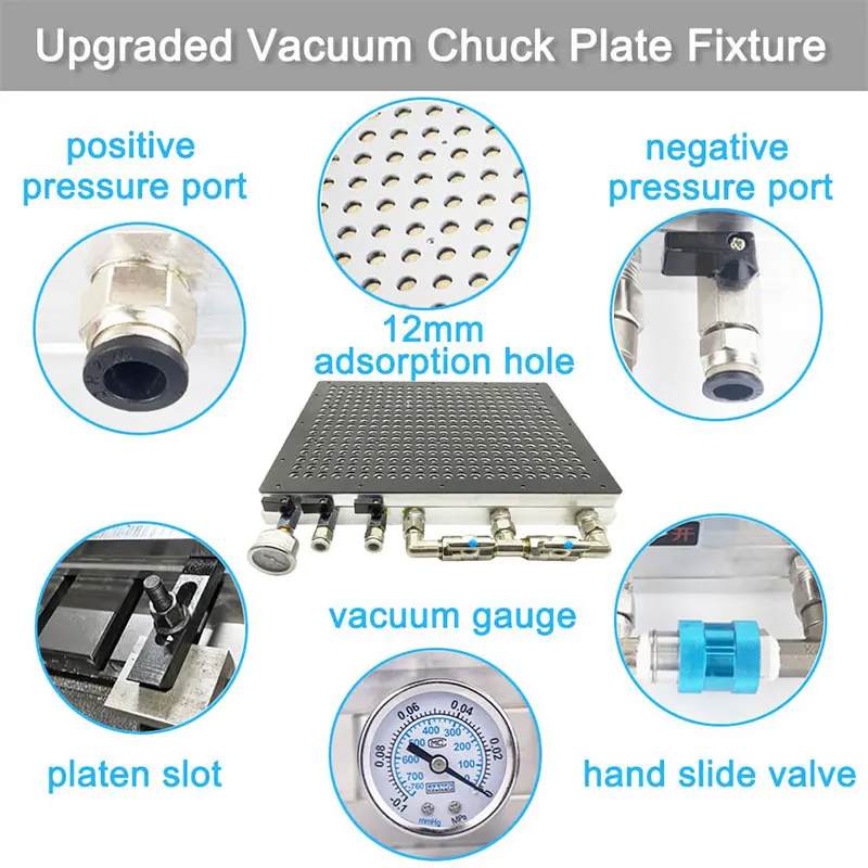 

4040 Industrial Power Vacuum Chuck For Sealing Strip Aluminum Plate Pvc Plate Copper