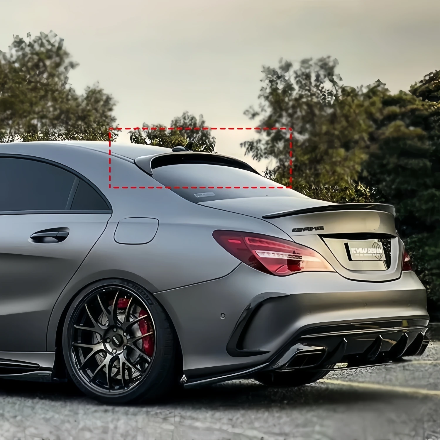 

Gloss Black Car Rear Roof Spoiler Wings For Mercedes Benz CLA C117 W117 CLA200 CLA220 CLA250 CLA45 AMG 2013-2018 Tuning Bodykits