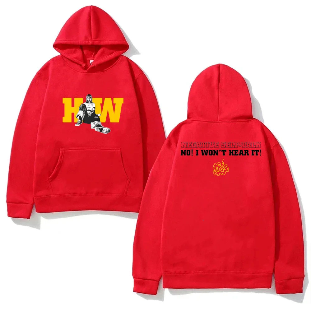 هوديي سالب ذاتي الحديث هايلي ويليامز 2025 بقلنسوة مع جيب من الصوف ملابس مريحة بلوفرات عالية الجودة