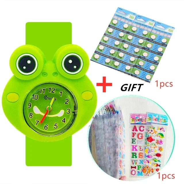 2024 New Cartoon Children Watches Cute Various Animals Toys Baby Bracelet Girls Boys Kids Digital Electronics Watches Clock Gift