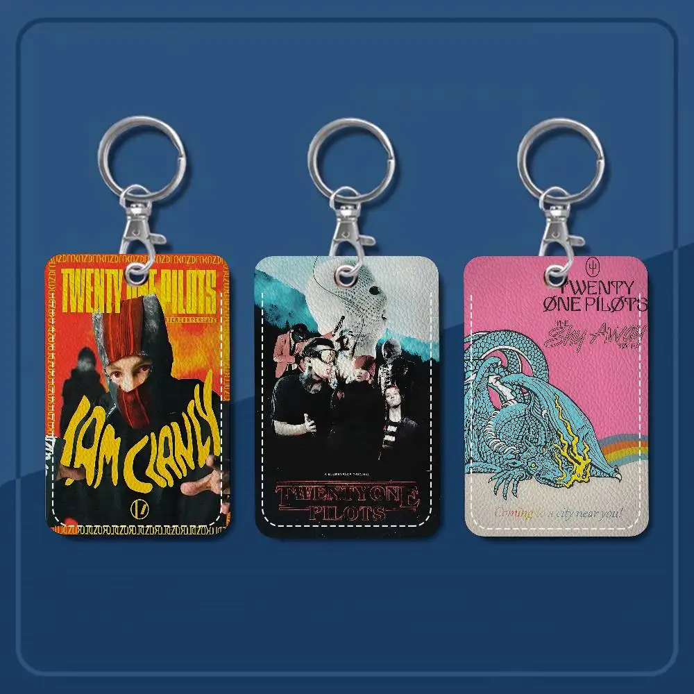 Брелок для бейджа Band T-Twenty O-One P-Pilots, брелок для банковских деловых рабочих карточек, защитный чехол для студенческой карты, автобусной карты