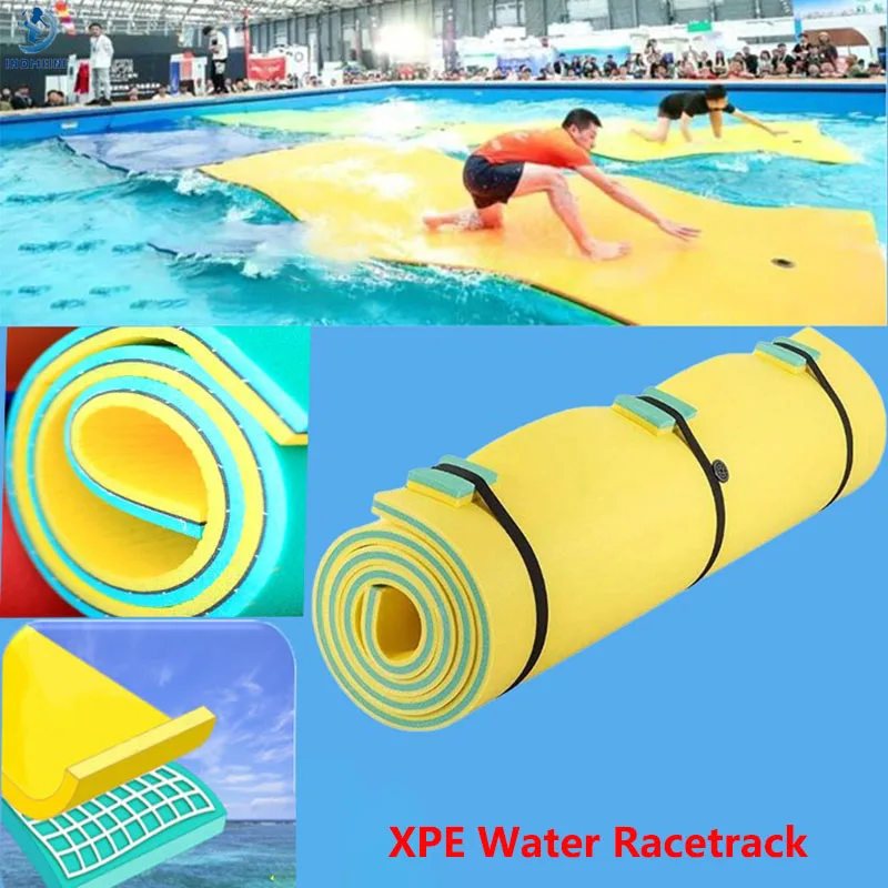 Large Size Non-inflatable Tear-Resistant XPE Foam Swimming Pool Water Floating Blanket on Water 43mm Thick Floating Blanket