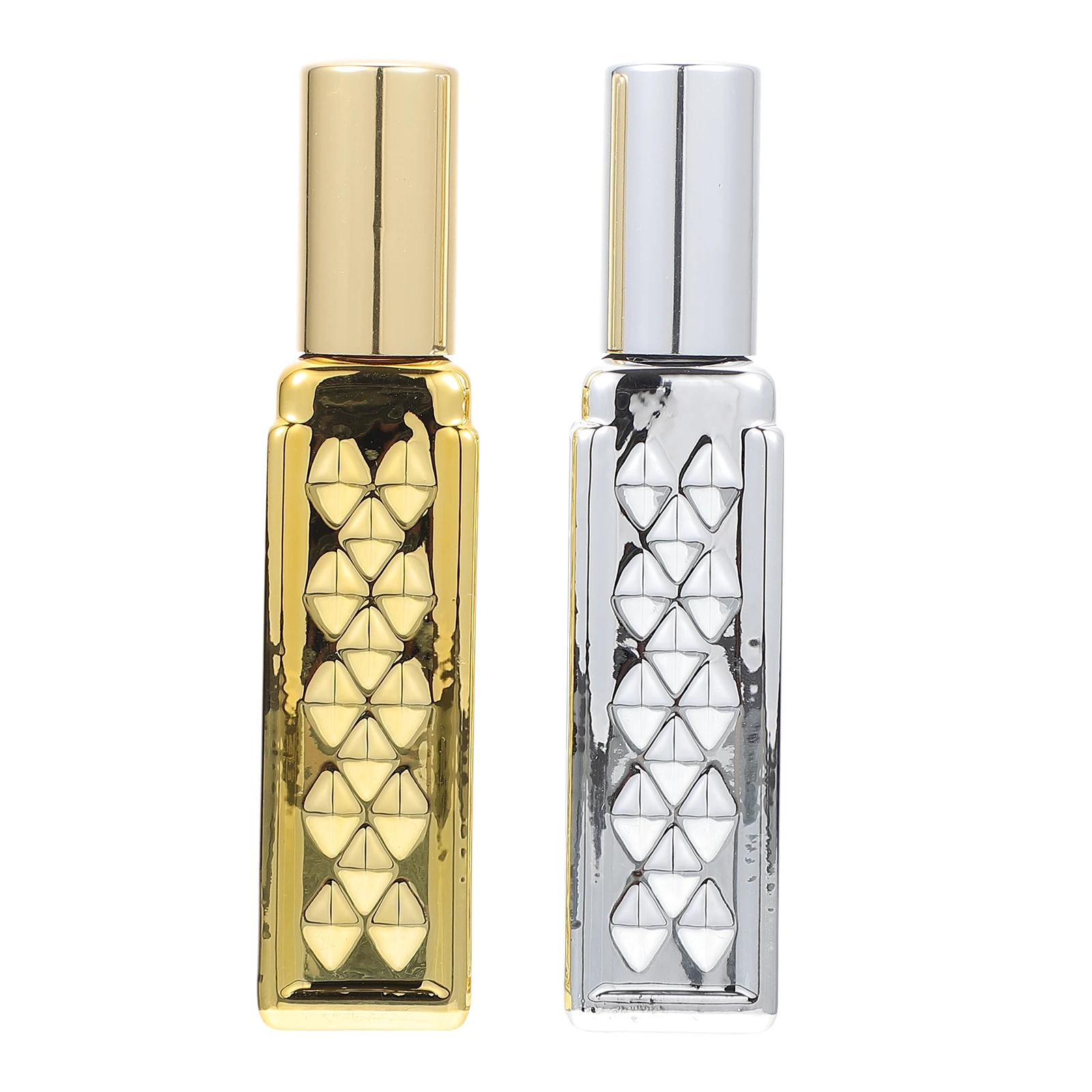 2Pcs Portable Glass Spray Bottles Perfume Storage Travel Bottles for Essential Oils and Lotions Mini Glass Spray Bottle