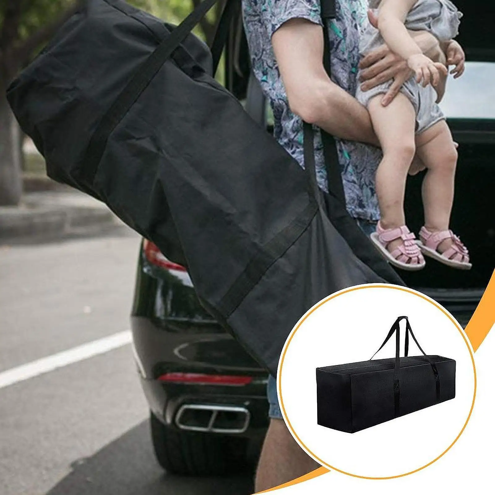 

Travel Duffel Oxford Cloth Multifunctional Portable Trendy Lightweight Gym Bag