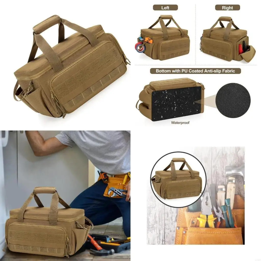 

Rugged Tool Bag Small Tool Organizers Bag For Electricians Mechanics And More