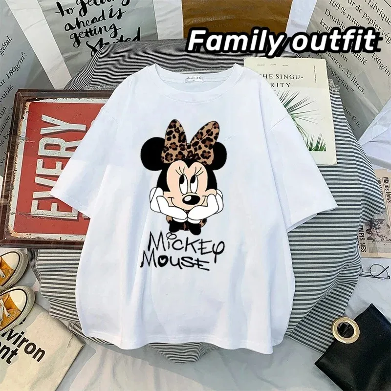 Blusas de Mickey Anime de Disney Y2k, ropa de talla grande para mujer, camisetas gráficas, ropa Kawaii, camiseta Harajuku de gran tamaño, Tops para mujer