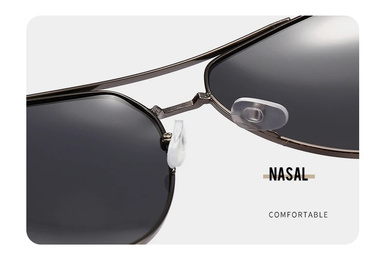 Luftfahrt Polarisierte Sonnenbrille Für Männer Frauen Mode Vintage Retro Nachtsicht Fahren Angeln Gelbe Sonnenbrille Goggle 2025 – Detail 5