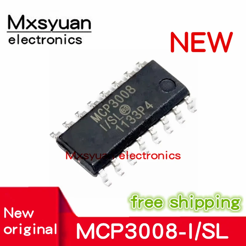 

5PCS~20PCS/LOT MCP3008-I/SL MCP3008ISL MCP3008 SOP-16 Mxsyuan 100% New original