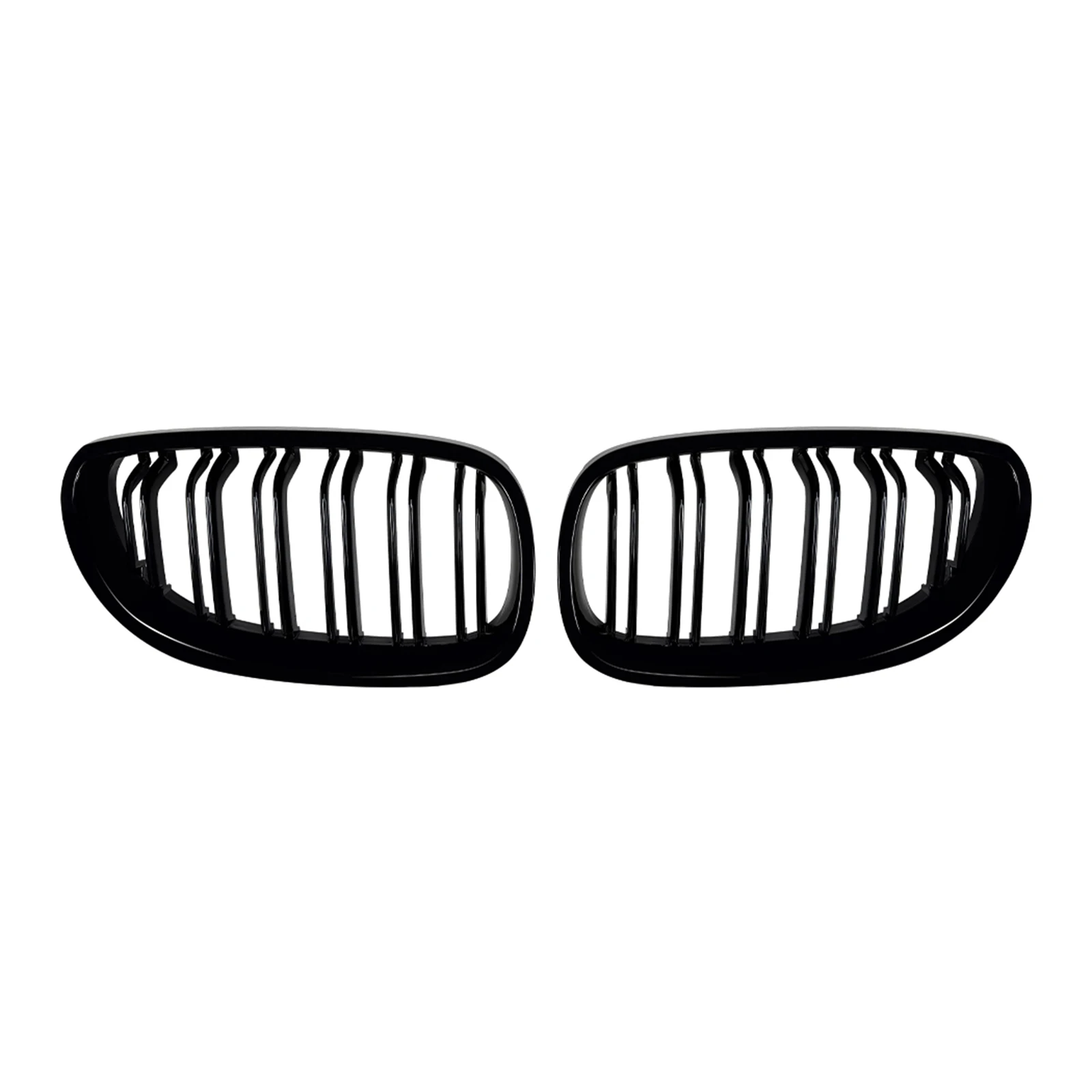 ل BMW 5 سلسلة E60 E61 M5 525i 528i 530i 535i 550i 2004-2010 الجبهة الكلى مصبغة سباق شواء سيارة المصد العلوي هود شبكة الشبكة