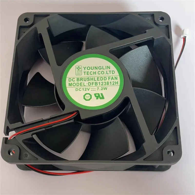 DFB 123812 Ventola di raffreddamento del telaio UPS H 12V 7.2W 12038 12CM 120 * 120 * 38mm