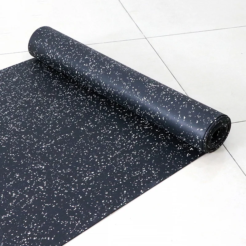 Gym Rubber Floor Rolls Leading Quality  Rubber Flooring Supplier Gym Rubber Roll Custom size