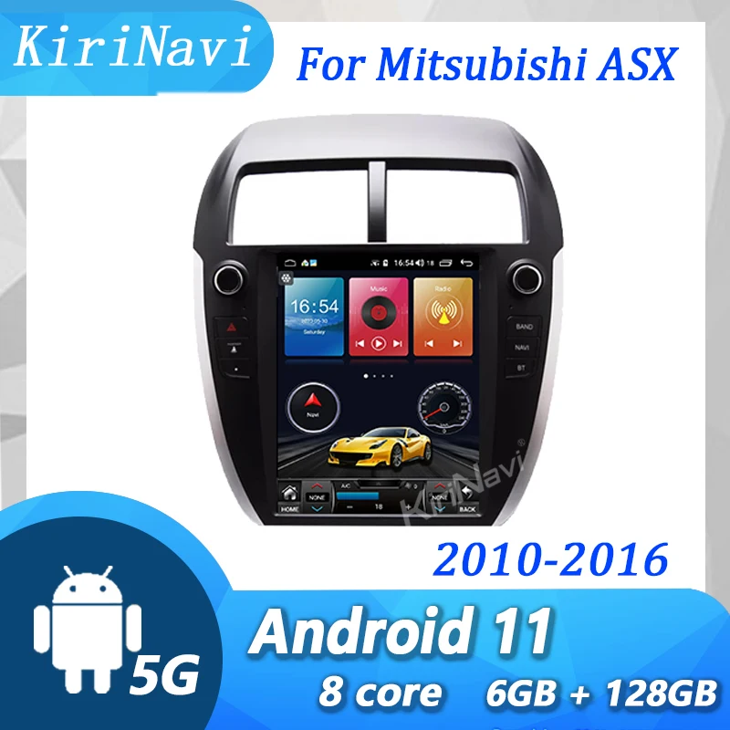 

KiriNavi Vertical Screen Android 11 For Mitsubishi ASX RVR Outlander 2010-2016 Car Radio Car Dvd Player GPS Navigation Stereo 4G