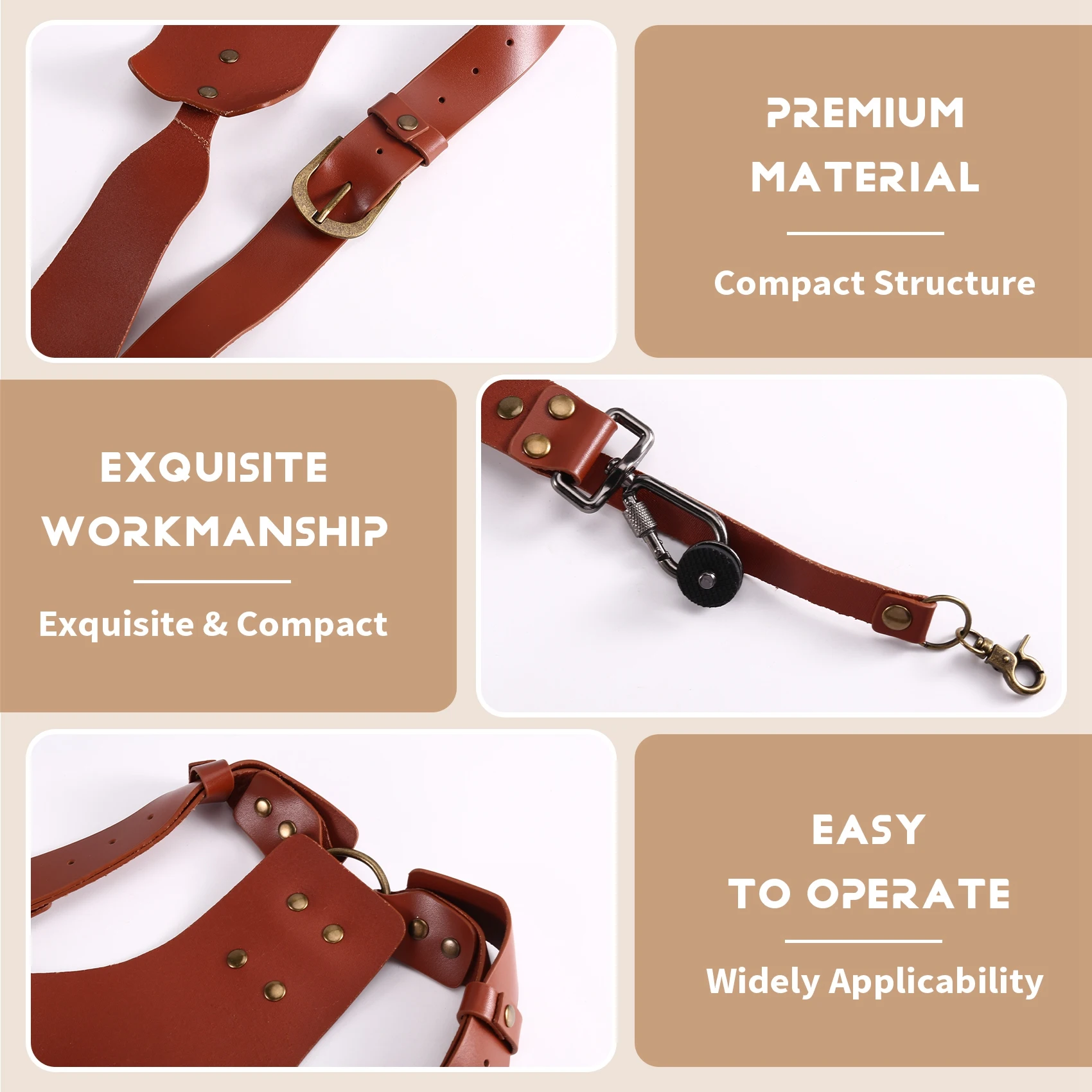 A97I-Portable Shoulder Harness Y Type Dualstrap Dual Strap Adjustable Camera Belt For DSLR Mirrorless SLR Cameras