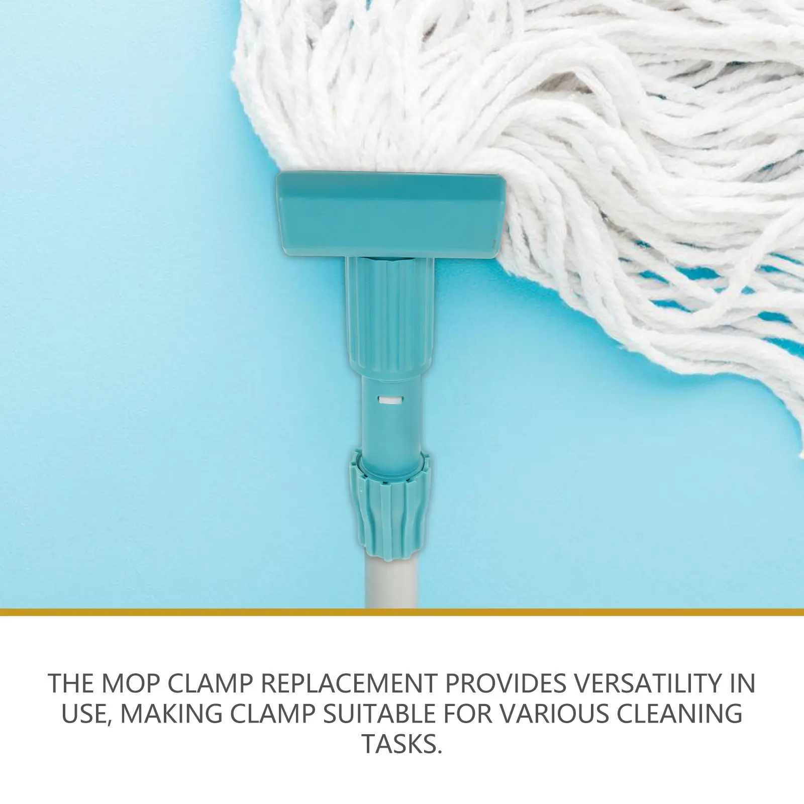 

2 шт. Зажимы для ручки швабры, сменные детали, зажимы для насадок швабры, аксессуары, съемные, зеленые, эргономичный дизайн