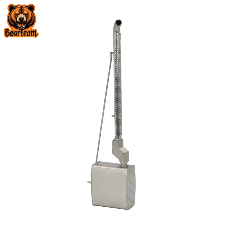 

Simulation Exhaust for 1/14 Tamiya RC Truck Trailer MAN TGS TGX Car Diy Parts