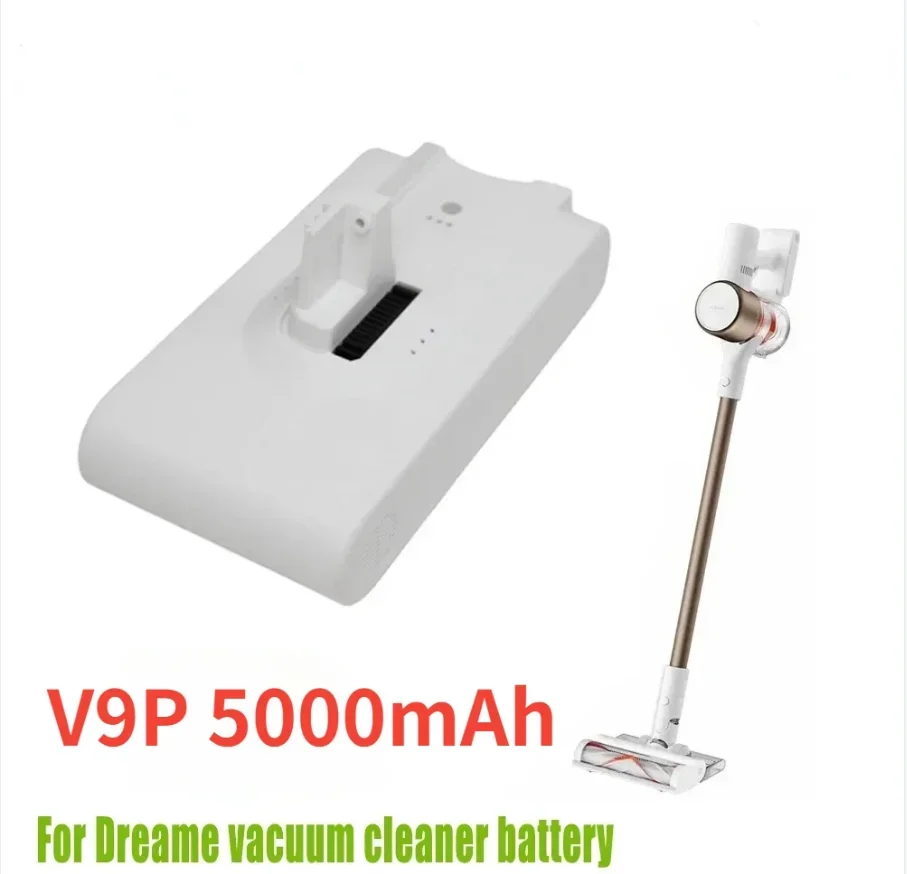 (Origin) V9 V10 Lithium Battery for Dreame V8 V9 V10 V9P XR VVN3 VVN4 Handheld Cordless Vacuum Cleaner Parts Replacement Battery