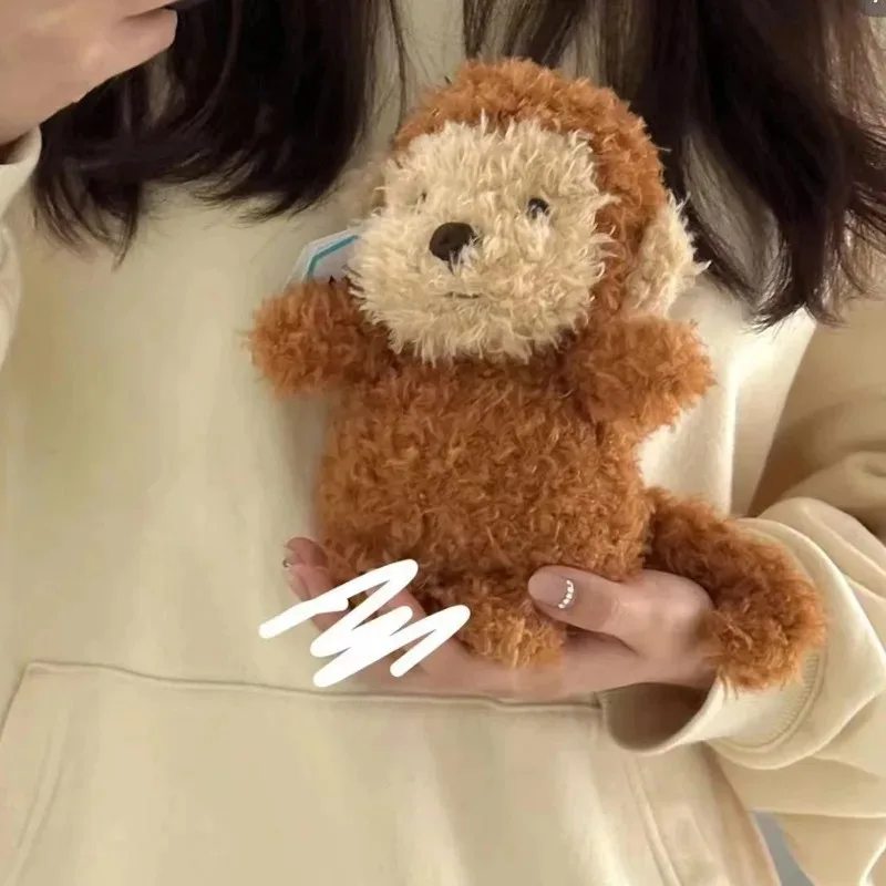 النحل الدب ألعاب من نسيج مخملي قرد صغير محشوة الحيوان لينة الكرتون قلادة لطيف Kawaii دمية هدية غرفة المنزل الديكور هدية عيد ميلاد