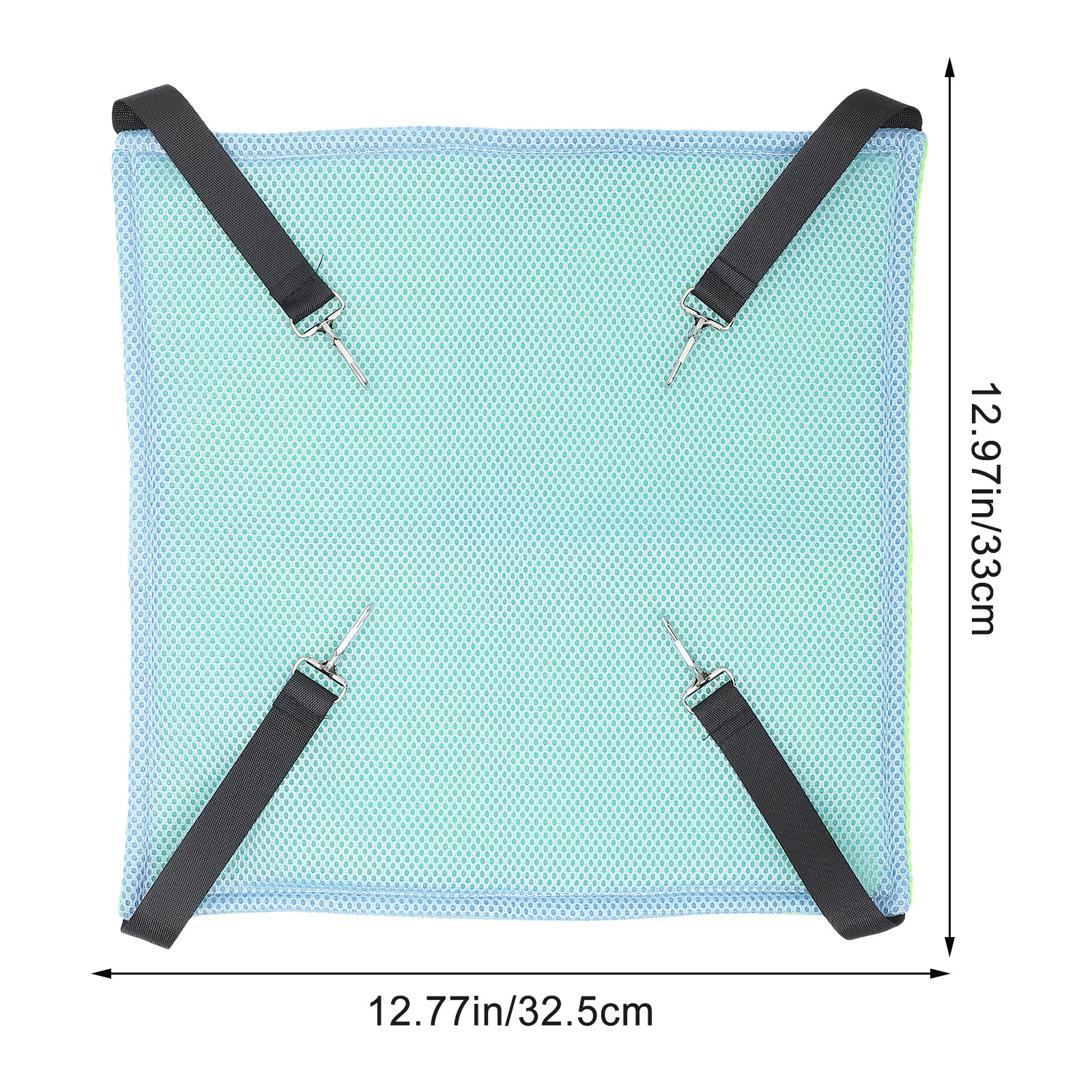 قفص القط أرجوحة سرير عكسي مزدوج الجانب معلقة أرجوحة القط مريحة للتنفس شبكة الحيوانات الأليفة سرير داخلي في الهواء الطلق