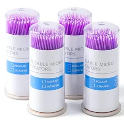 100Pcs/Bottle Dental Disposable Micro Brushes Applicators Micro Brush Dentistry Odontologia Extension Tools Dentistry Materials