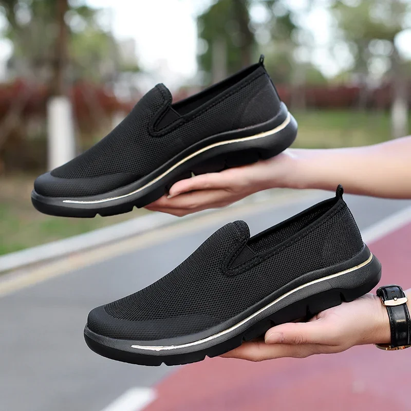 

Outdoor Men Running Shoes Summer Casual Sneakers Breathable Couple Lightweight Comfortable Athletic Walking Jogging Sport Shoes