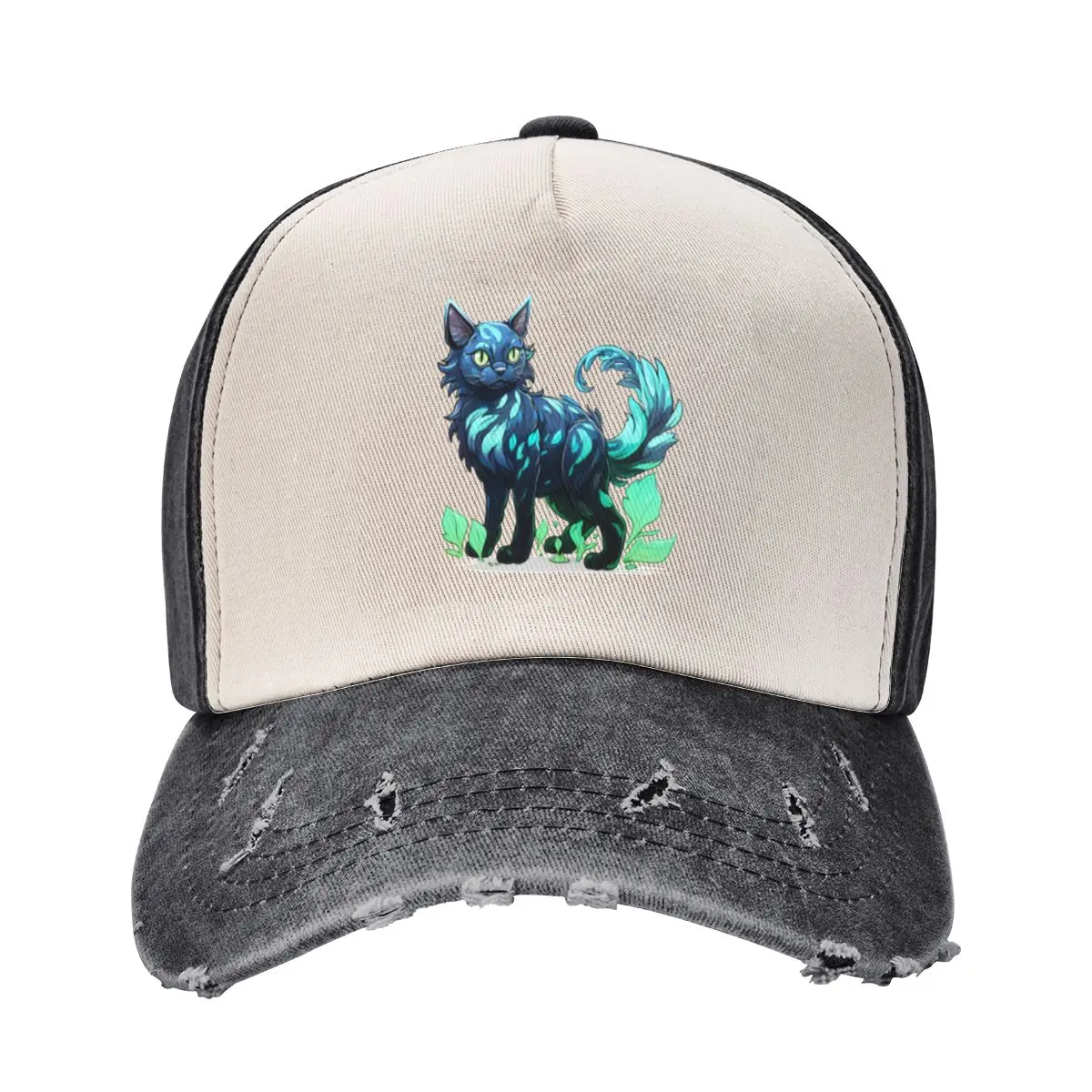 

Fantasy Plant Cat Hybrid Baseball Cap New In Hat |-F-| Sun Cap Female Men's